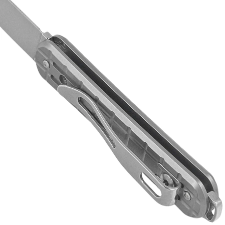 Fox Vulpis Grenade Pattern Titanium, Polished N690Co Knife (FX-VPGP130 TI)