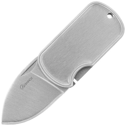 Nóż składany Martinez Albainox Dog Tag Satin Steel, Satin 3Cr13Mov (18654)