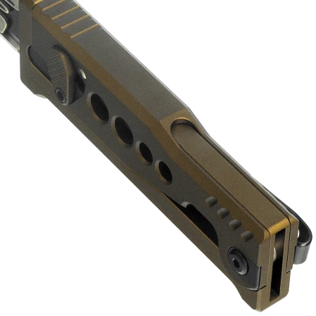 Nóż grawitacyjny OTF Reate EXO-U-V2 Speedhole Bronze, Stainless Steel (EXO-U-V2 SB)