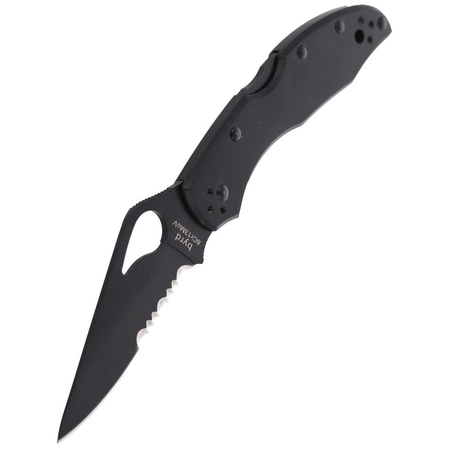 Spyderco Byrd Meadowlark 2 Stainless Black Blade, Combination (BY04BKPS2)