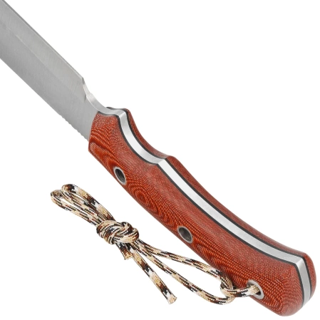 Machete Muela Sherpa 18-C Brown Micarta, Satin X50CrMoV15