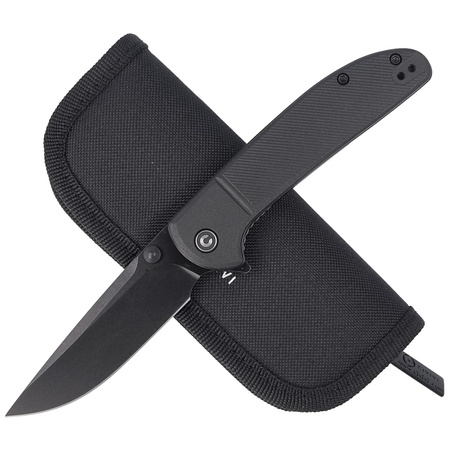 CIVIVI Badlands Vagabond Black FRN, Black Stonewashed (C2019E)