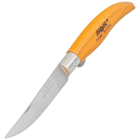 MAM Iberica z blokadą, Orange Beech Wood, Steel HD knife (2011-OR)