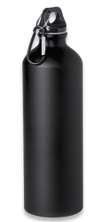 Butelka Barbaric Sports z karabińczykiem Aluminium 800 ml - Black Matte (40070)