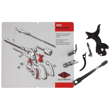 Pietta 1873 Colt Peacemaker Single Action Spare Parts (AC090)