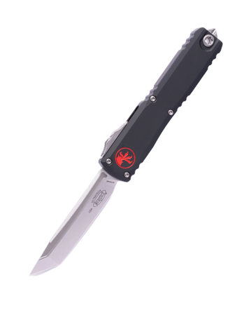 Nóż automatyczny OTF Microtech Ultratech Gen III ZBP T/E RSK Black Aluminium, Stonewashed M390MK by Tony Marfione (1123-10RSK)