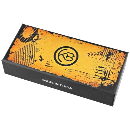 Nóż składany Kubey KB Knives Coeus Black Titanium/Timascus, Black DLC CPM S35VN (KB286B)