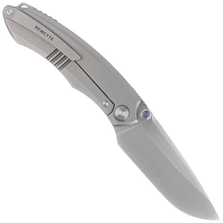 Nóż składany Remette Wild Species Gray Titanium, Hand Grinding M390 (WD108-G)