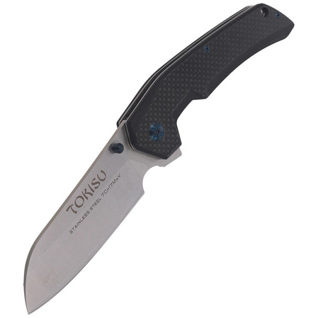 TOKISU Tactical Black G-10/Carbon Fiber, Satin (18448)