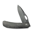 WeKnife Inmate Gray Titanium, Polished Gray CPM 20CV by Jerad Neeve (WE23096B-4)