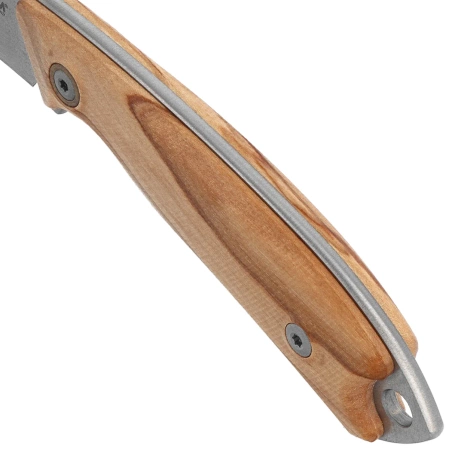 MKM Pocket Tango 2 Knife Olive Wood, Satin MagnaCut by David C Andersen (MK PT02-O)