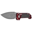 Microtech LUDT Gen III S/E Automatic Knife Merlot Aluminum, Apocalyptic M390MK by Tony Marfione (1135-10APMR)
