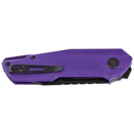 Bestech Toddler Knife Purple G10, Black PVD 14C28N by Maciej Torbé (BG64D)