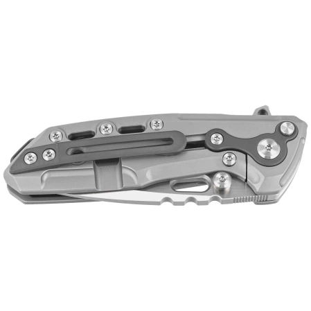 Nóż składany Reate T1000-V2 Gray Titanium/Zirconium, Satin M390 by Alvin Lee