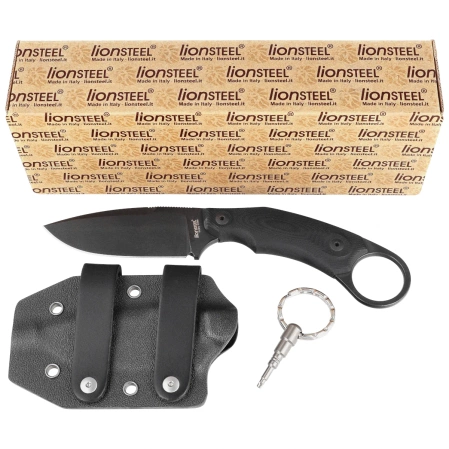 Nóż LionSteel H2 Karambit G10 Black, Black Stonewashed M390 by Tommaso Rumici (H2B GBK)