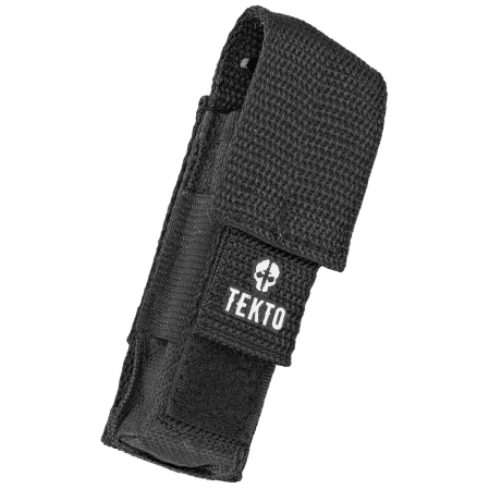 Nóż składany Tekto F2 Bravo Black Forged Carbon Fiber, Blue HW/Clip, Black D2