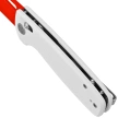 Nóż składany Kubey Bluff KU248B White G10, Red 14C28N by Garet Caronna