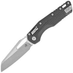 Nóż składany Microtech MSI S/E Ram-Lok Black Tri-Grip Polymer, Apocalyptic M390MK by Tony Marfione (210T-10APPMBK)