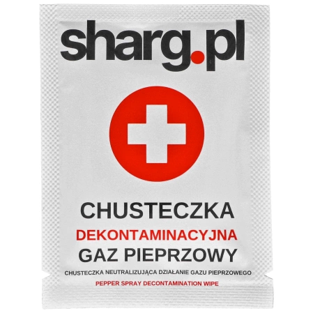 Decontamination wipe neutralizing the effects of pepper spray (SHD101V2)