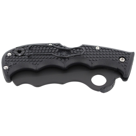 Spyderco Assist FRN Black / Black Blade Rescue Knife (C79PSBBK)