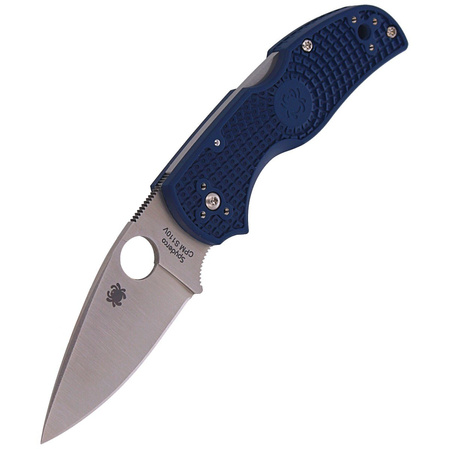 Nóż składany Spyderco Native 5 Dark Blue FRN, Satin CPM S110V by Sal Glesser (C41PDBL5)