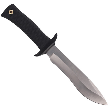 Muela 55-16 Black Rubber Knife, Satin 420H