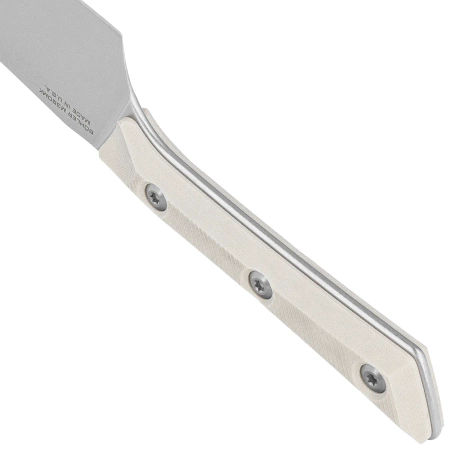 Nóż kuchenny Microtech Santoku 4.2'' Ivory G10, Stonewashed M390MK (3300-10IV)