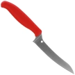Nóż kuchenny Spyderco Z-Cut Pointed Tip Red Polypropylene, Satin CTS BD1N (K14PRD)