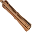 Martinez Albainox RainGold Balisong Gold Steel, Gold 3Cr13Mov (02165)