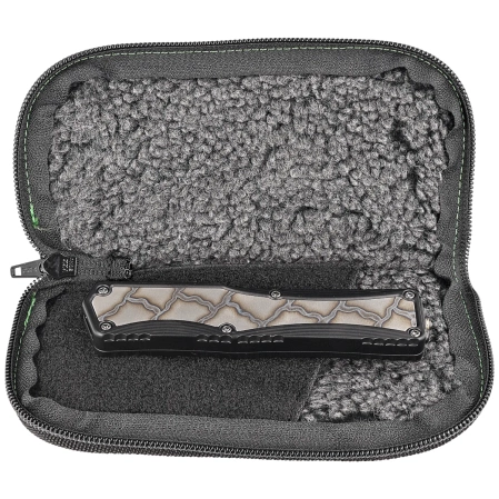 Heretic Knife Colossus Custom D/E Black Aluminum/Flamed Ti Inlay, High Sheen SW DLC MagnaCut by Tony Marfione Jr.