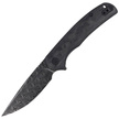 CIVIVI NOx Marble Carbon Fiber Black/Gray, Black Damascus (C2110DS-1)