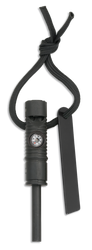 Barbaric Fire 33286 Starter Black with Whistle and Compass