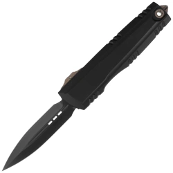 Nóż automatyczny OTF Microtech Luminary ZBP D/E Signature Black Aluminium, Black DLC M390MK by Tony Marfione (1270-1DLCS-Z23)