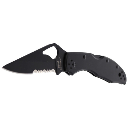 Nóż składany Spyderco Byrd Meadowlark 2 Stainless Black Blade, Combination (BY04BKPS2)