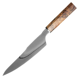 Xin Cutlery XinCraft 8.4'' Chef Knife, Maple Wood, Acid-Etched 440C San Mai Forged (XC135)