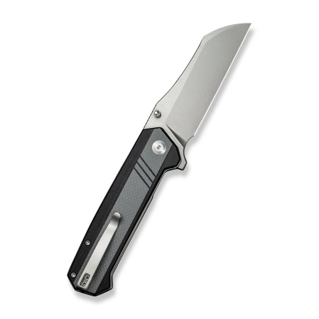 Sencut Draxor Gray/Black G10 Knife, Satin 9Cr18MoV (S24035-3)