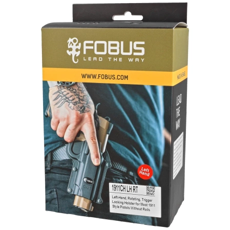 Fobus 1911CH LH RT Holster for Colt, Kimber, Remington, Ruger, Sig Sauer, S&W, Springfield, STI, Tanfolio, Taurus - Left Hand
