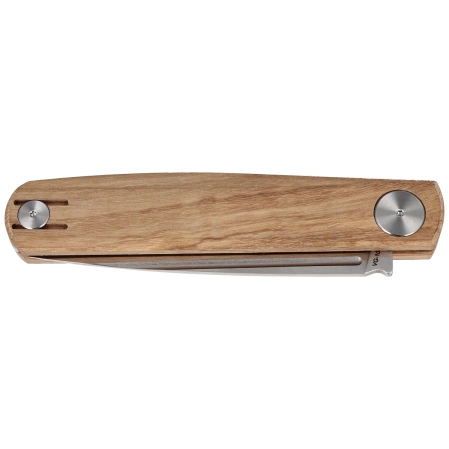 Real Steel Knive Gslip Olive Wood, Satin VG-10 by Ostap Hel (7841W)
