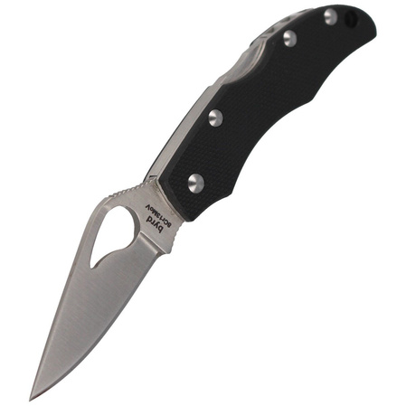 Spyderco Byrd Finch 2 G-10 Black, PlainEdge (BY11GP2)