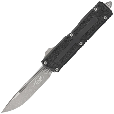 Nóż automatyczny OTF Microtech Scarab II Gen III S/E Black Aluminium, Apocalyptic M390MK by Tony Marfione (1278-10AP)