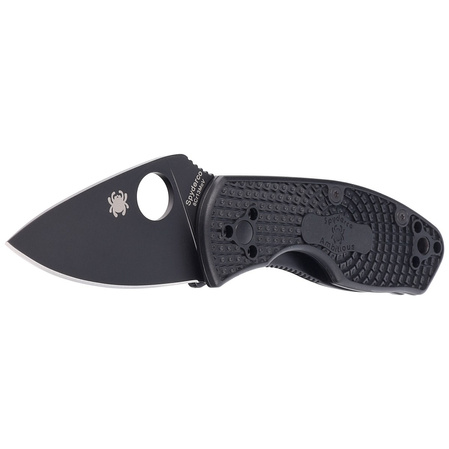 Spyderco Ambitious Black FRN, Black Blade 8Cr13MoV (C148PBBK)