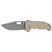 Demko AD20.5 Clip Point Knife Coyote Tan G10, Stonewashed CPM S35VN by Andrew Demko (205-S35-CPCT)