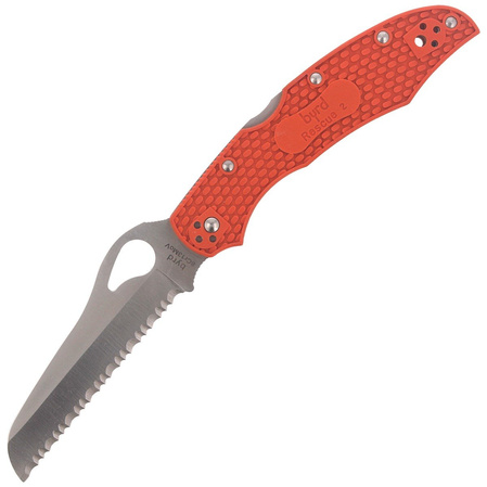 Spyderco Byrd Cara Cara Rescue 2 FRN Orange, SpyderEdge (BY17SOR2)