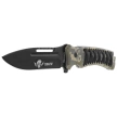 Martinez Albainox 32795 Knife ABS Camo/Black Stringing, Black 3Cr13Mov