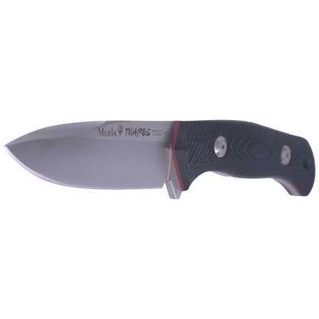 Muela Knife Bushcraft Black-Blue Micarta, Satin 14C28N CRYO-T (TUAREG-10M)