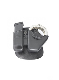 Ładownica Fobus Combo na większość magazynków 9mm (nie Glock) i kajdanek S&W Model 100 (CU9)