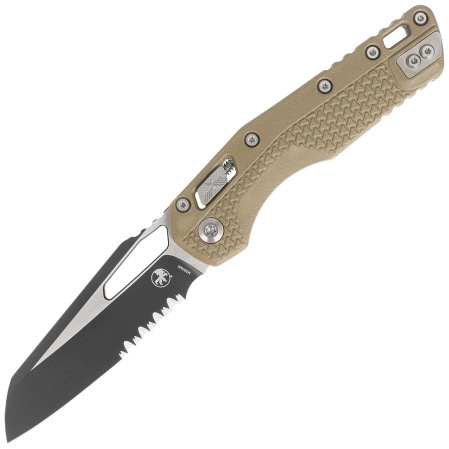 Nóż składany Microtech MSI S/E Ram-Lok OD Green Tri-Grip Polymer, Black/Satin P/S M390MK by Tony Marfione (210T-2PMOD)