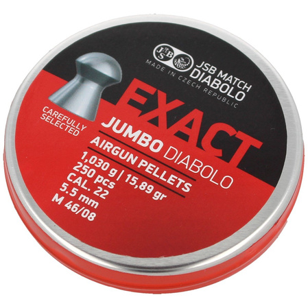 SB Exact Jumbo 5.52 mm pellets, 250 pcs (546247-250)