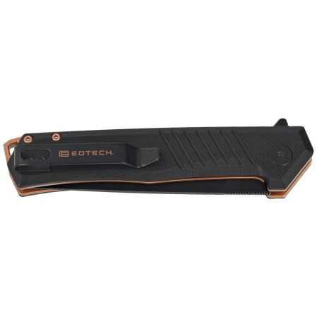 Tekto F1 Alpha Eotech Edition Knife Black G10, Bronze HW, Black D2