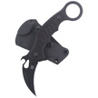 FOX Fixed Blade G10 Black, Black Idroglider (FX-598)